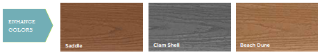 trex enhance basics composite decking board assorted colors