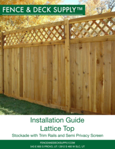 Lattice Top Installation Guide