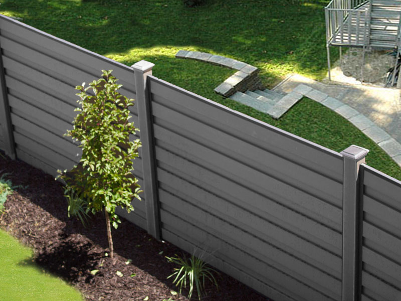 Trex Horizons - Horizontal Privacy Fence - Fence &amp; Deck Supply