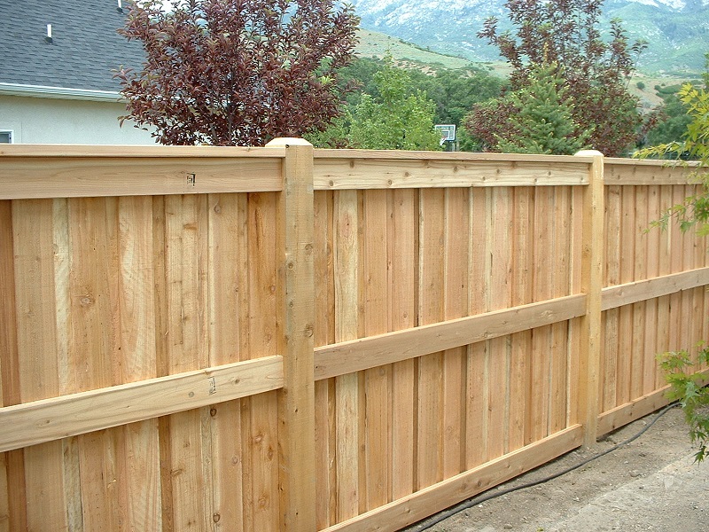 Vertical wood fence panels  Auction