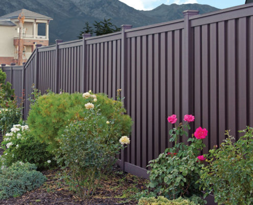 Fence & Deck Supply Trex Seclusions Woodland Brown