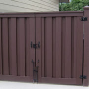 Trex Seclusions Double Gate Woodland Brown