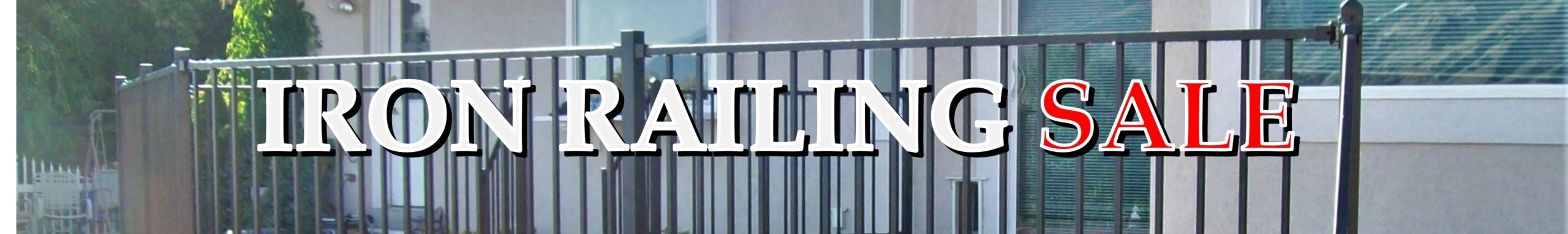 Iron railing sale
