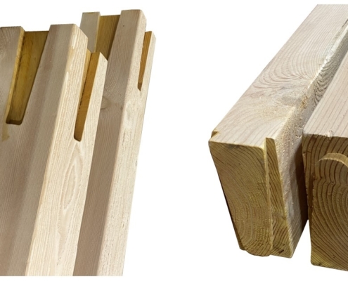 Dovetail Construction for Wood Pergola Kits