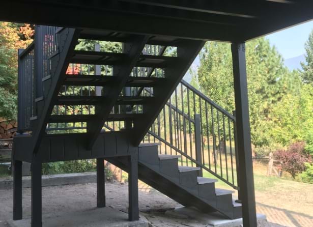 steel framing for stairs