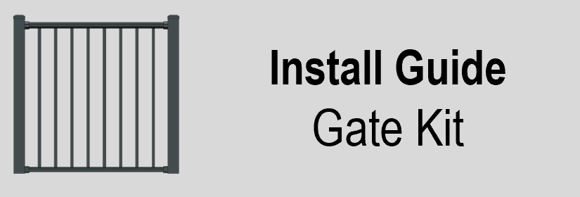 Optimum Railing Gate Kit Installation Guide