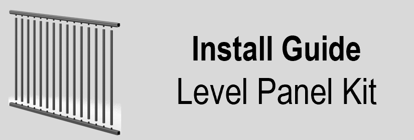 Optimum Railing Level Panel Kit Installation Guide