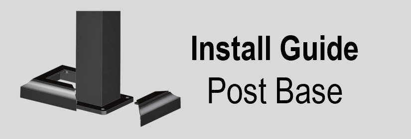 Optimum Railing Post Base Flange Cover Installation Guide