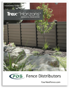 Trex Fencing Installation Resources