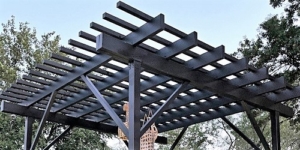 Fortress Steel Pergola Materials from Fence & Deck Supply