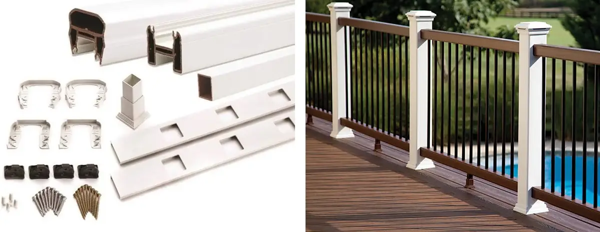 Trex Railing Materials - boxed kits available at Fence & Deck Supply