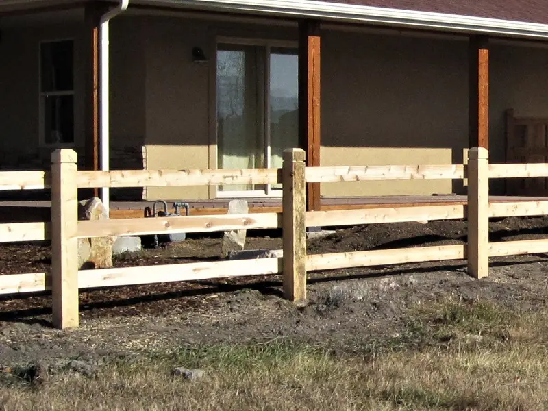 Cedar Ranch Rail Fence from Fence & Deck Supply