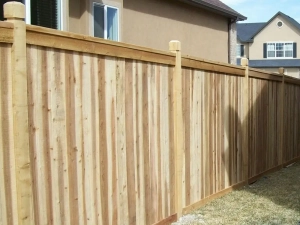 Mini Estates Cedar Privacy Fence